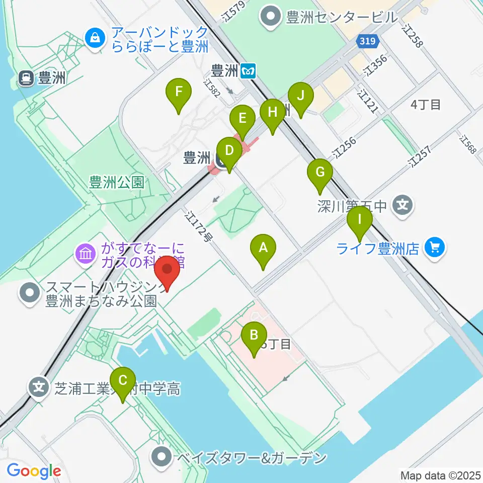 レインボータウンFM周辺のコンビニエンスストア一覧地図