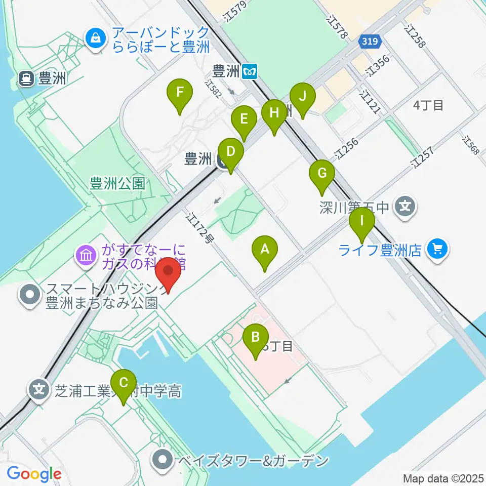 レインボータウンFM周辺のコンビニエンスストア一覧地図