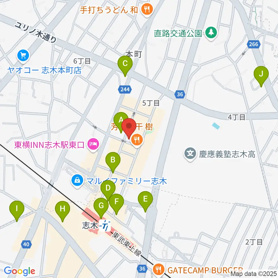 ナナコライブリーエフエム周辺のコンビニエンスストア一覧地図