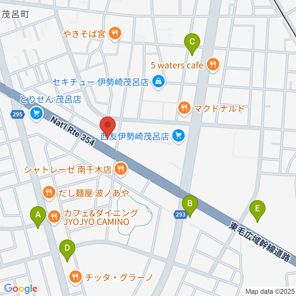いせさきFM周辺のコンビニエンスストア一覧地図