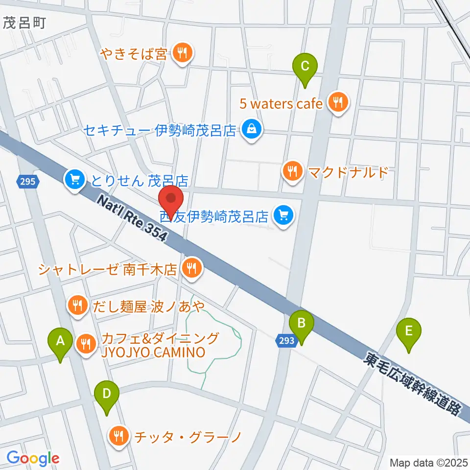 いせさきFM周辺のコンビニエンスストア一覧地図
