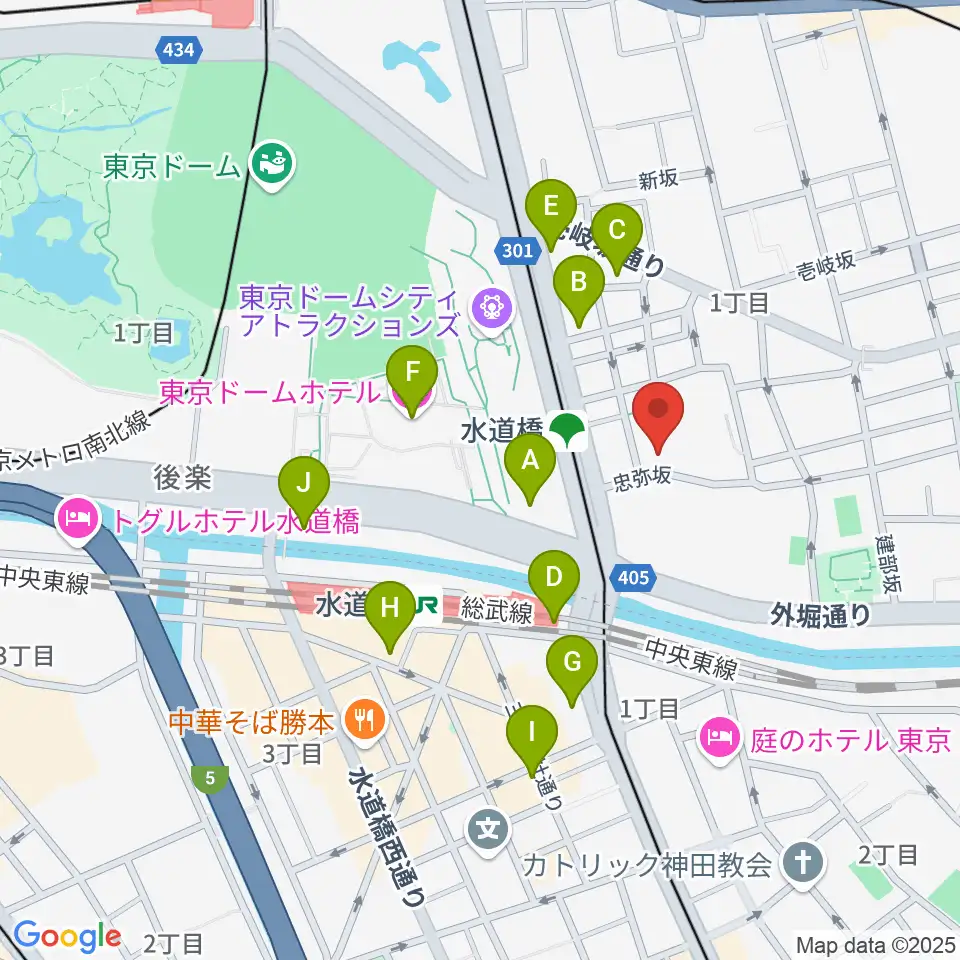 宝生能楽堂周辺のコンビニエンスストア一覧地図