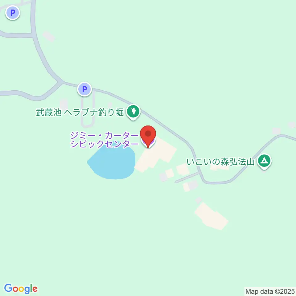 ジミー・カーターシビックセンター周辺のコンビニエンスストア一覧地図