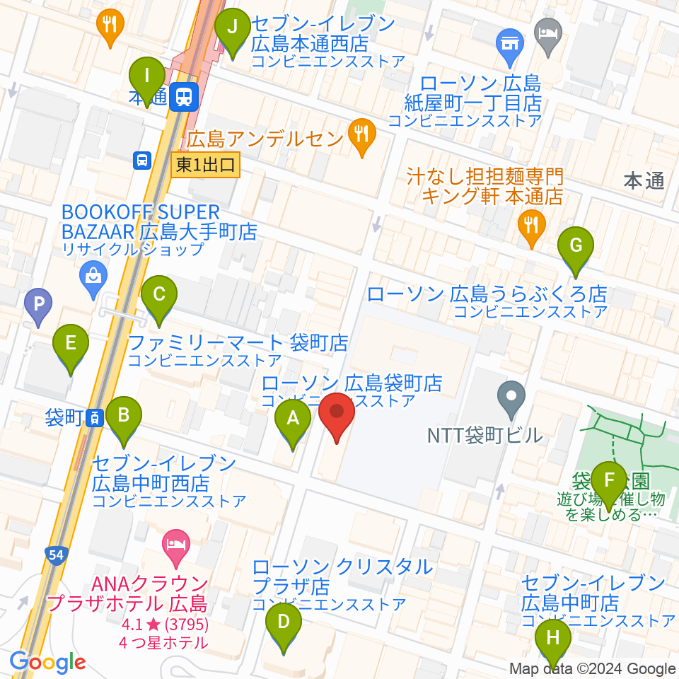 合人社ウェンディひと・まちプラザ周辺のコンビニエンスストア一覧地図