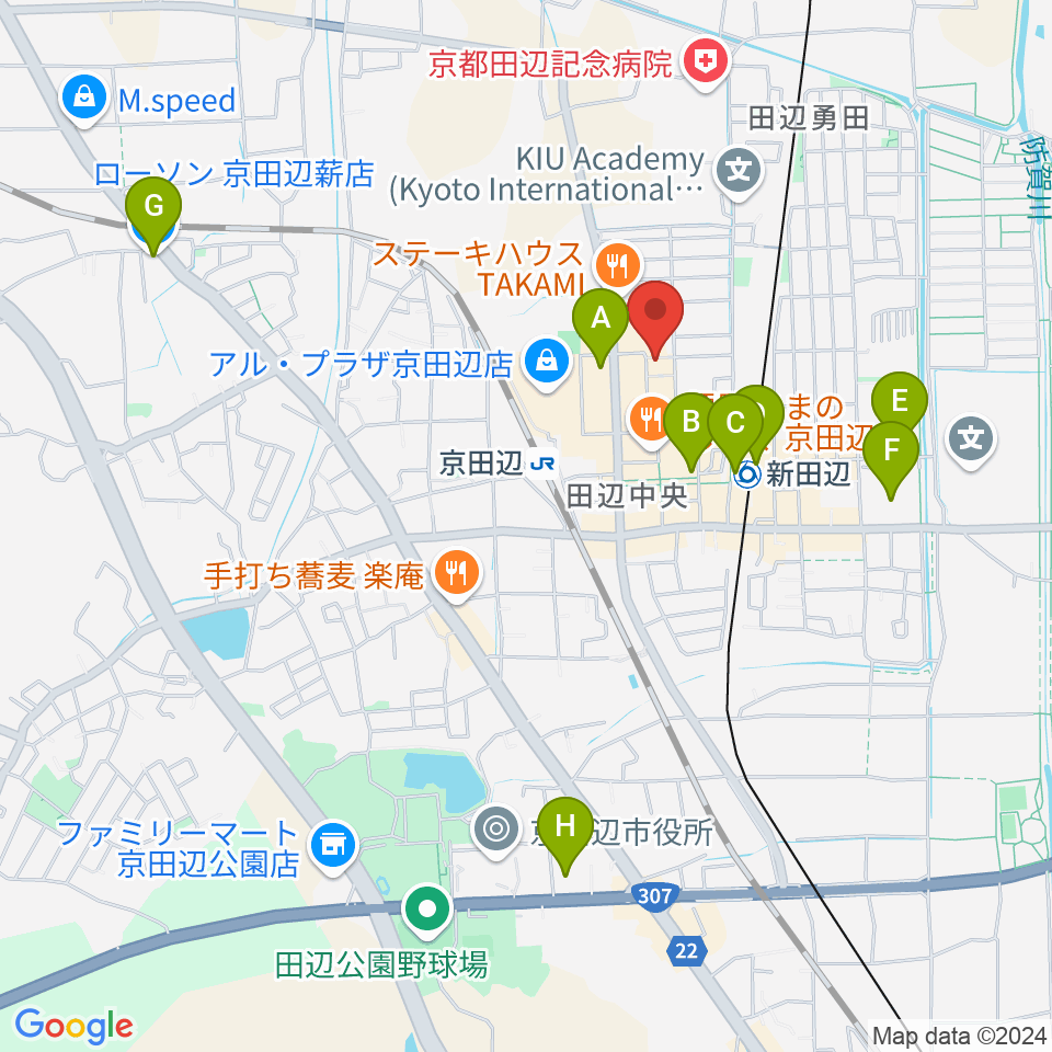 中川ミュージックスクール周辺のコンビニエンスストア一覧地図