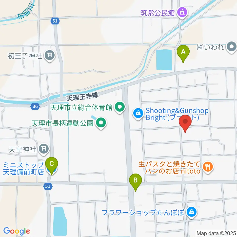 琴・三絃やまもと周辺のコンビニエンスストア一覧地図