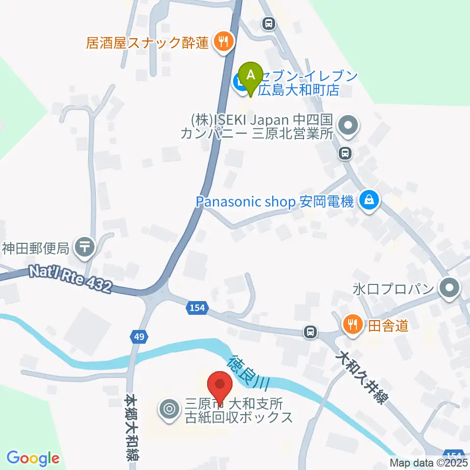 大和文化センター クレオホール周辺のコンビニエンスストア一覧地図