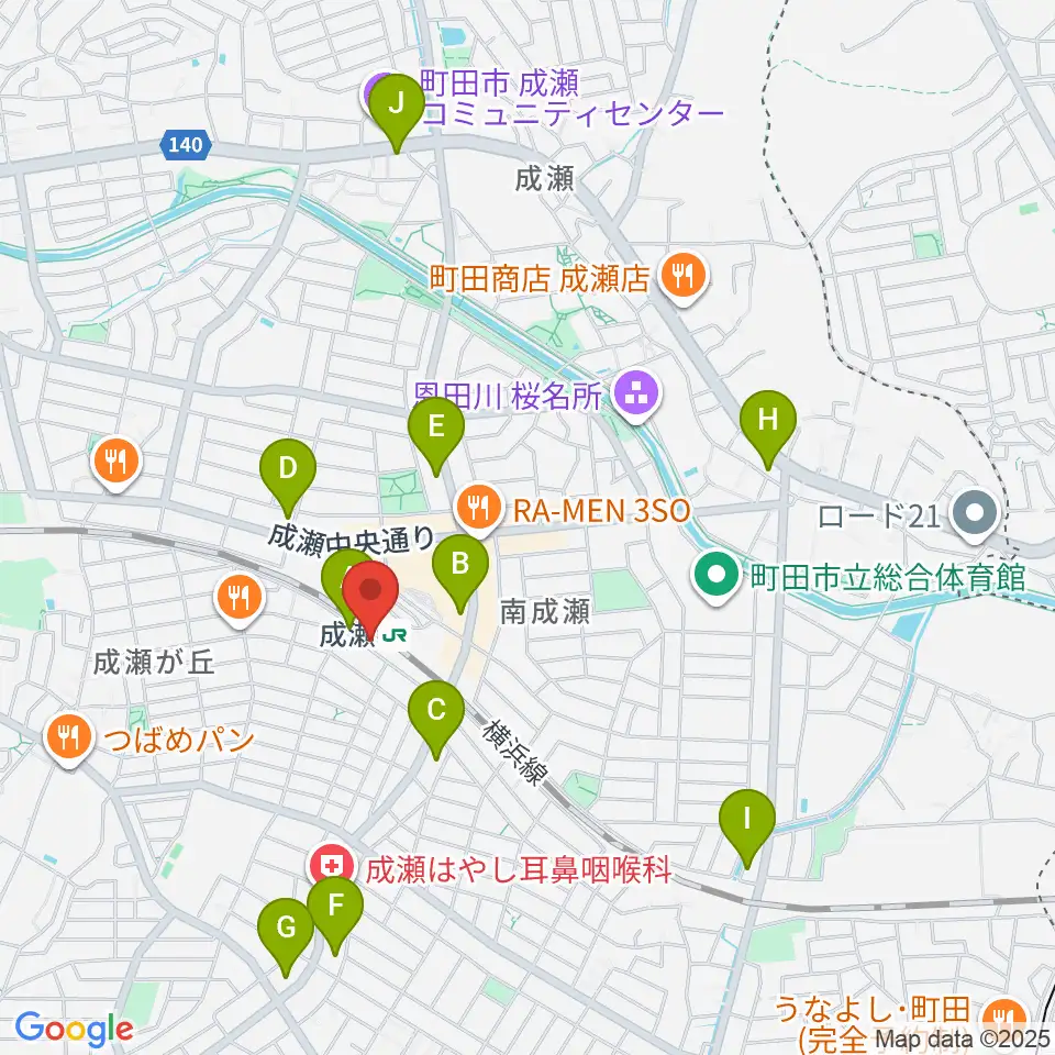 マ・シャンブル周辺のコンビニエンスストア一覧地図