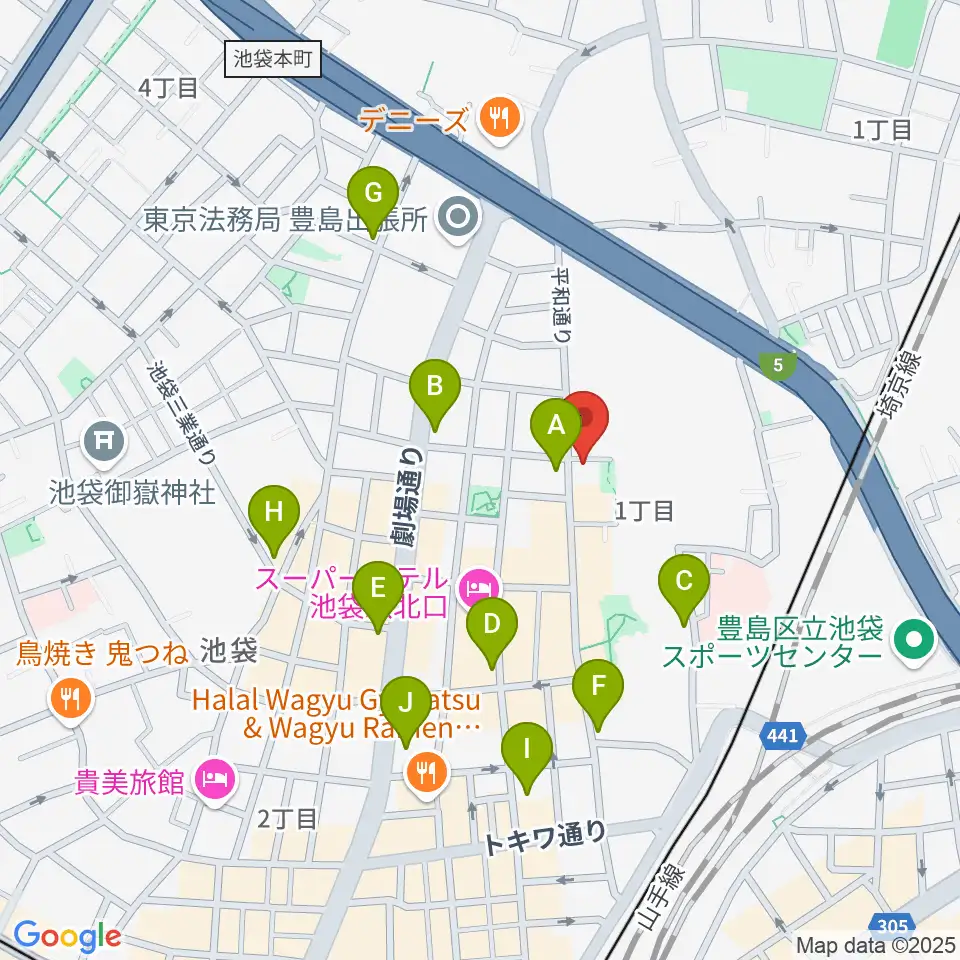 SOMETHIN' Jazz Club周辺のコンビニエンスストア一覧地図