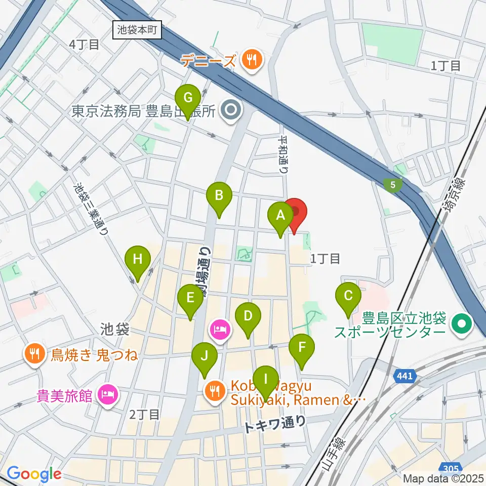 SOMETHIN' Jazz Club周辺のコンビニエンスストア一覧地図