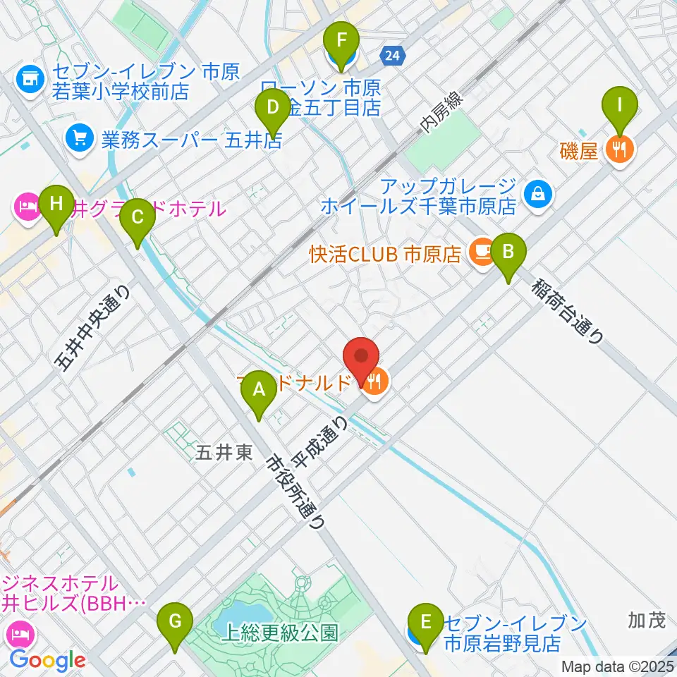 あいカルチャー周辺のコンビニエンスストア一覧地図