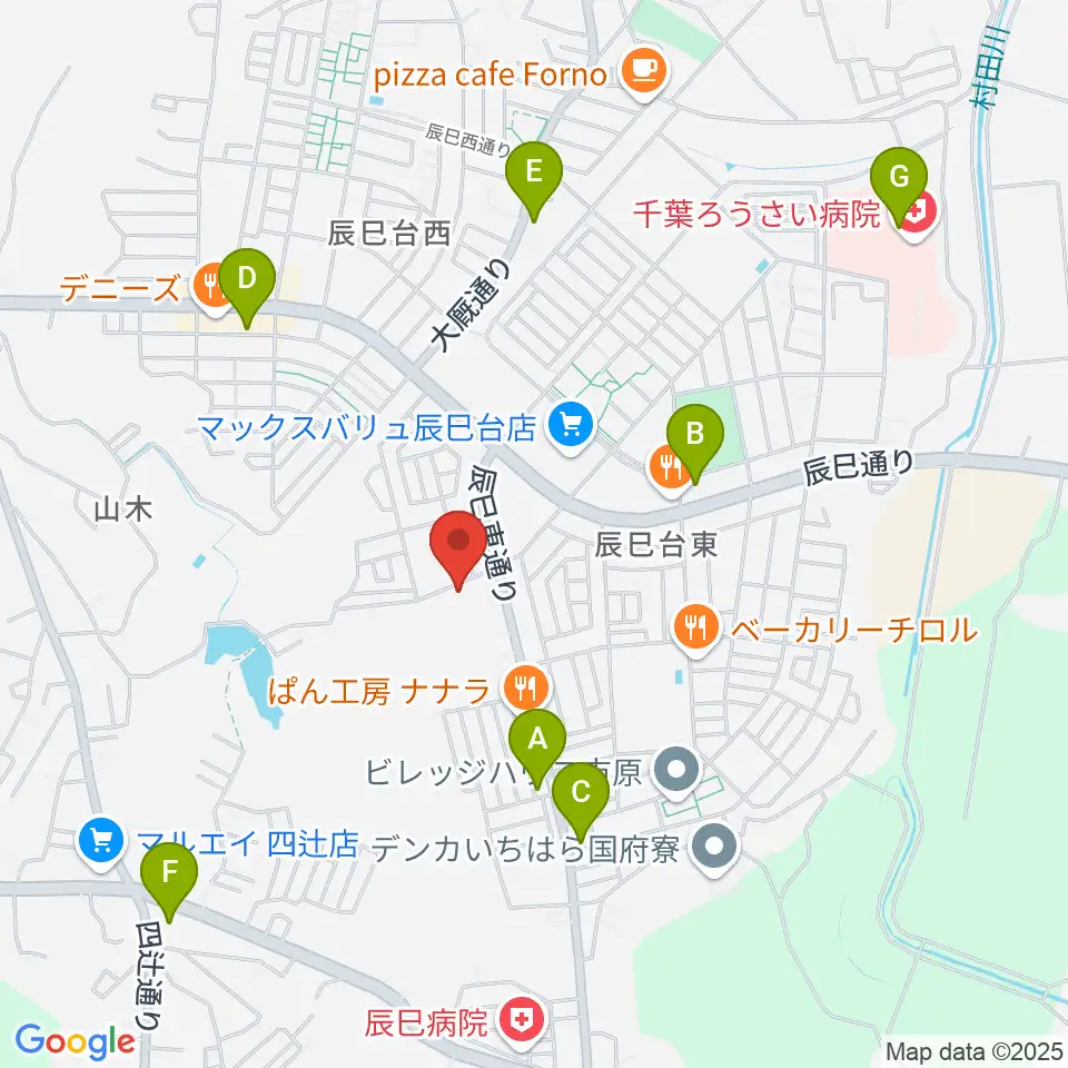 ブリージン・ミュージック周辺のコンビニエンスストア一覧地図