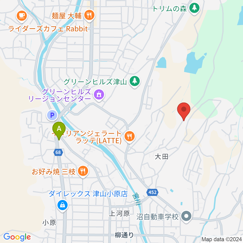 ピアノ工房アムズ周辺のコンビニエンスストア一覧地図