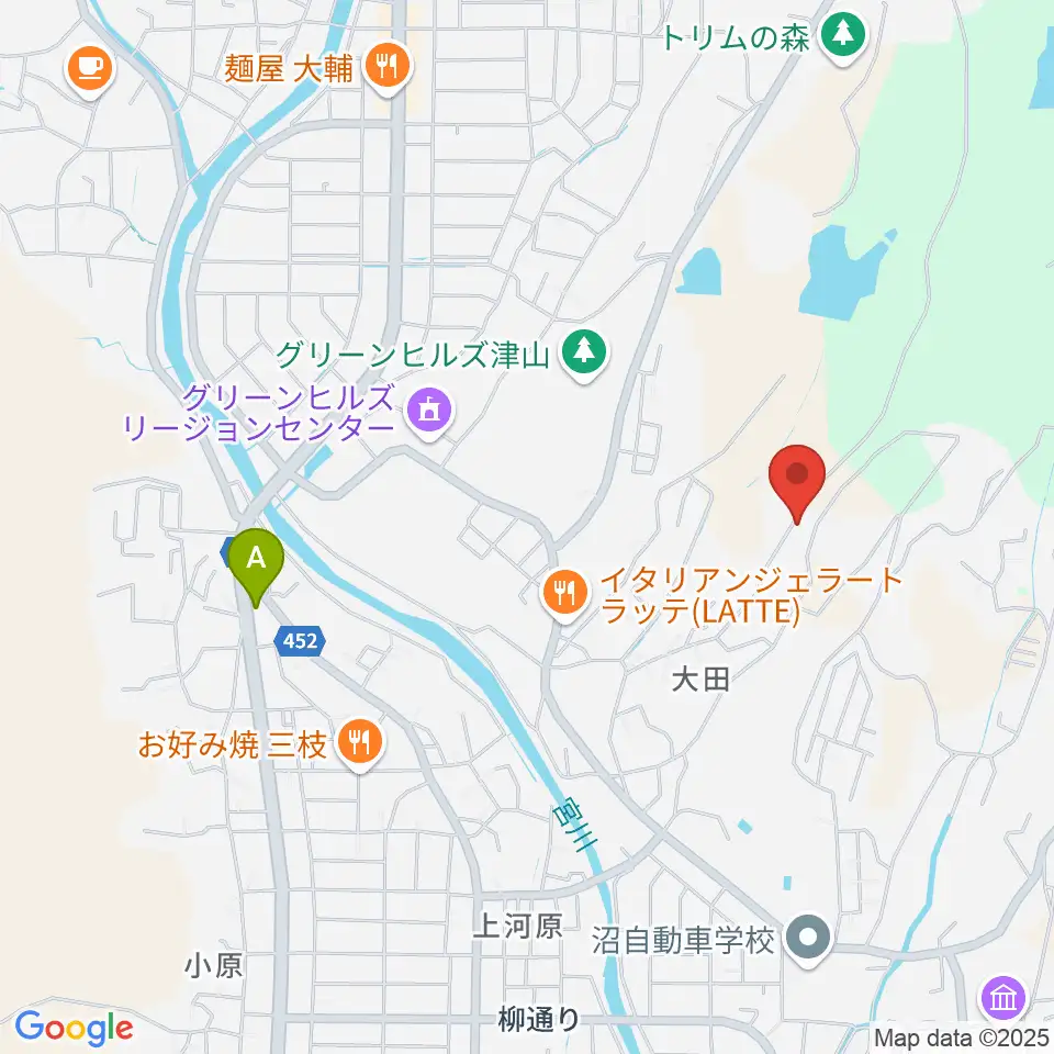 ピアノ工房アムズ周辺のコンビニエンスストア一覧地図