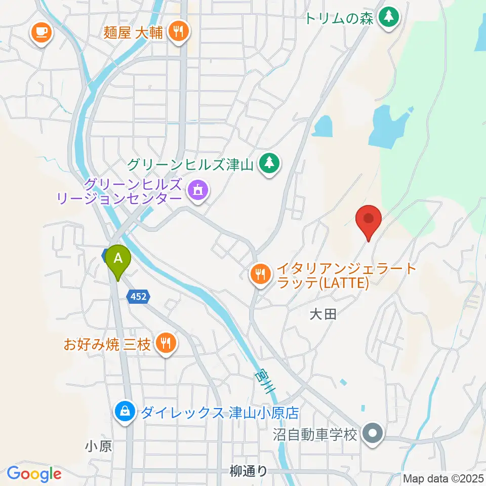 ピアノ工房アムズ周辺のコンビニエンスストア一覧地図