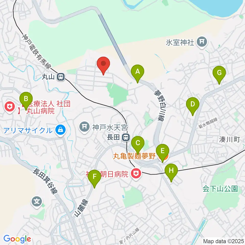 アコースティック工房Heaven周辺のコンビニエンスストア一覧地図