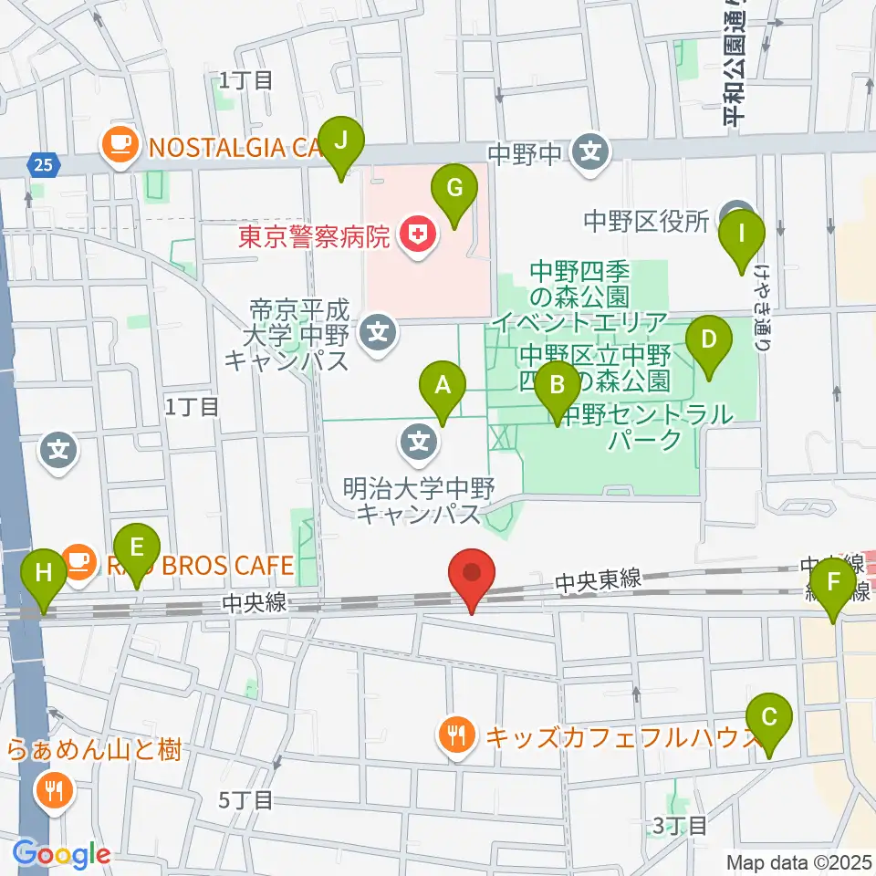 テルプシコール周辺のコンビニエンスストア一覧地図
