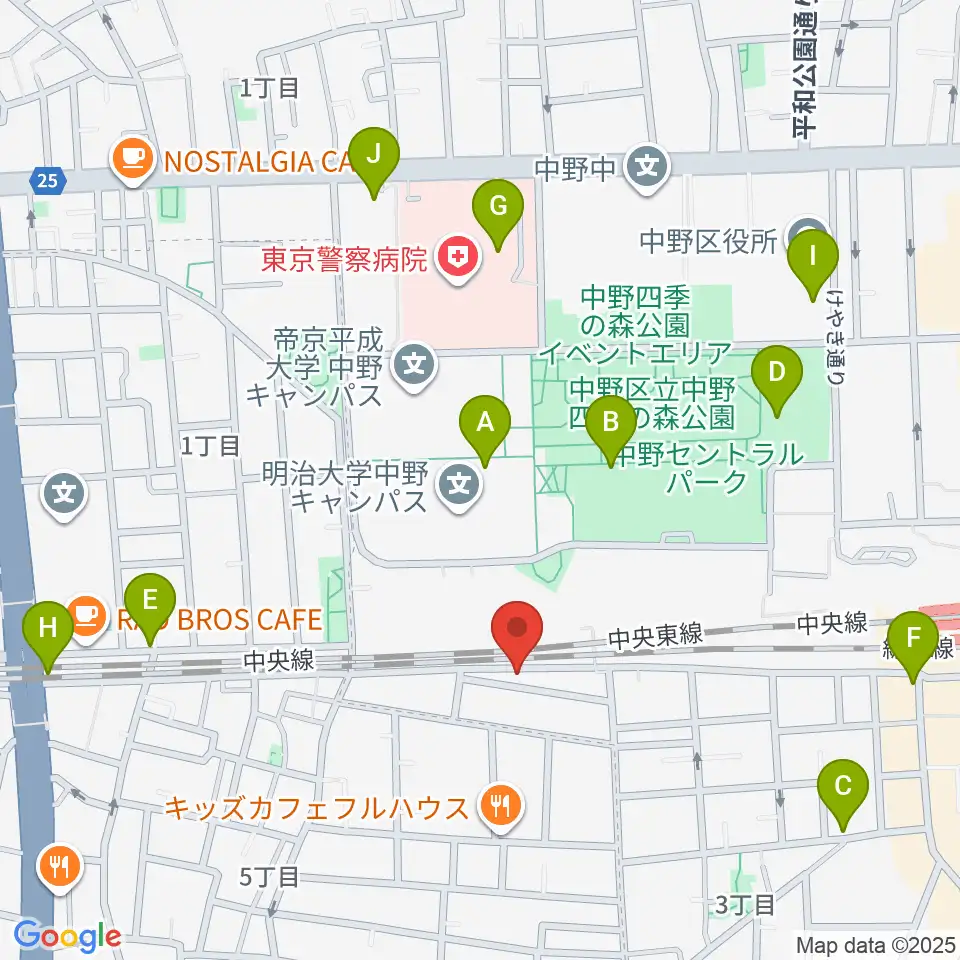 テルプシコール周辺のコンビニエンスストア一覧地図