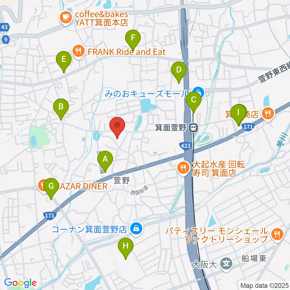 らいとぴあ21周辺のコンビニエンスストア一覧地図