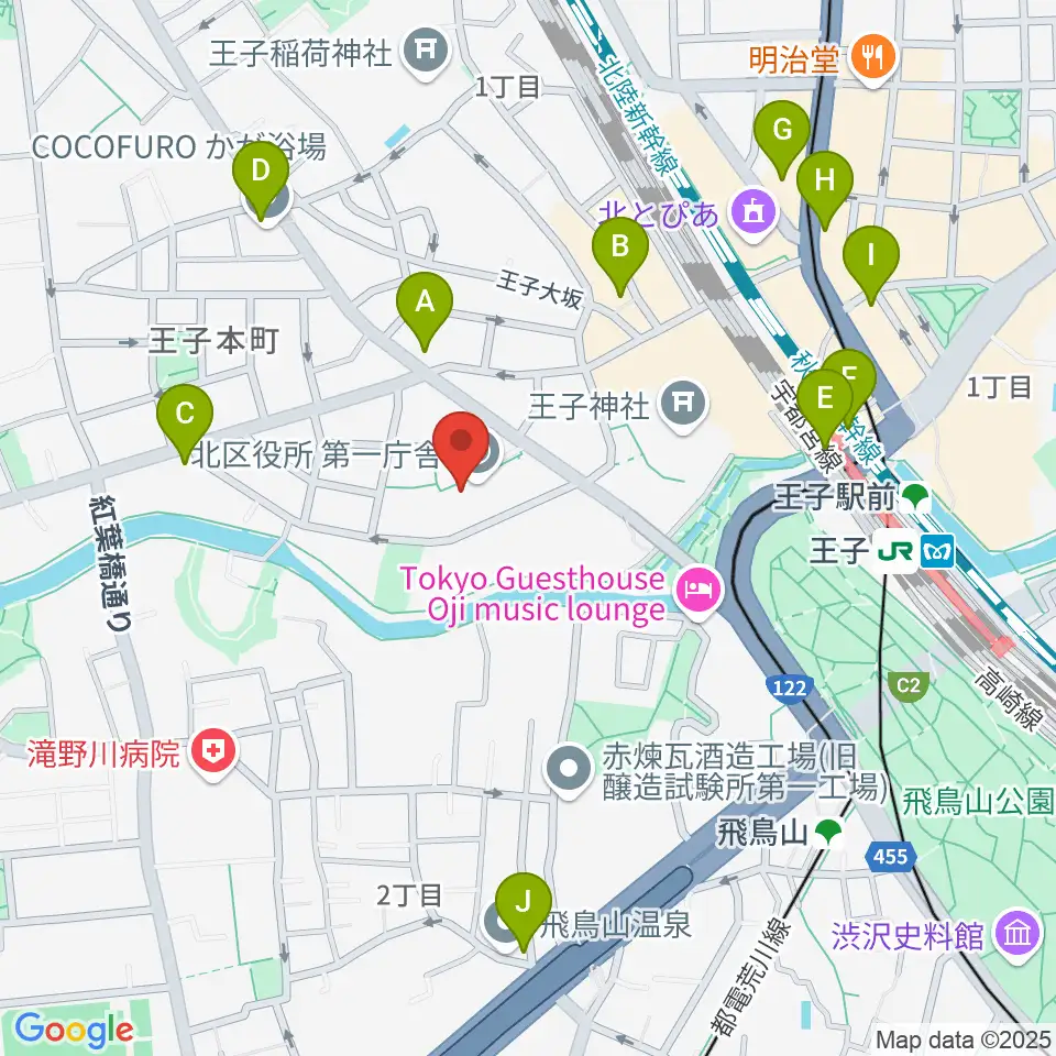 東京DTM作曲音楽学校周辺のコンビニエンスストア一覧地図