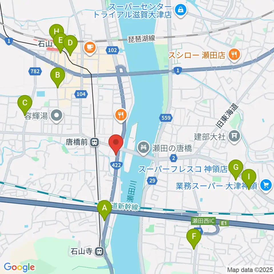 大石ピアノ調律サービス周辺のコンビニエンスストア一覧地図