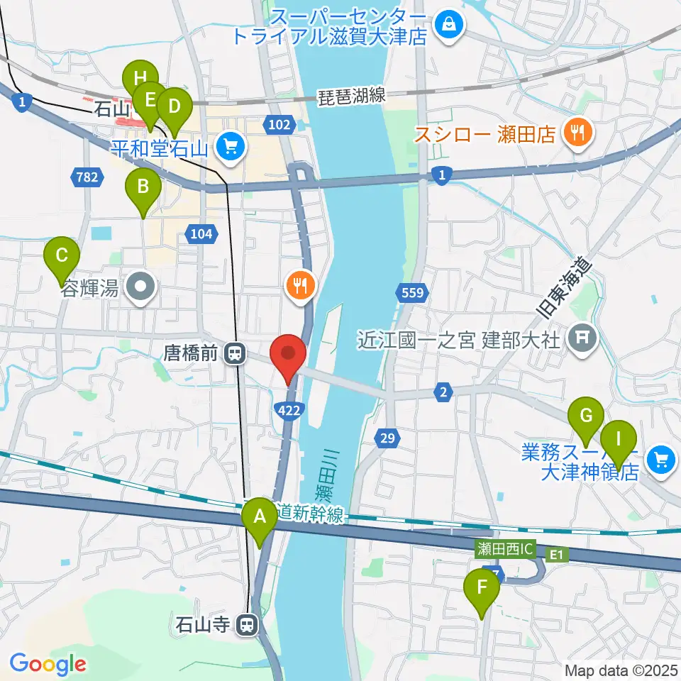 大石ピアノ調律サービス周辺のコンビニエンスストア一覧地図