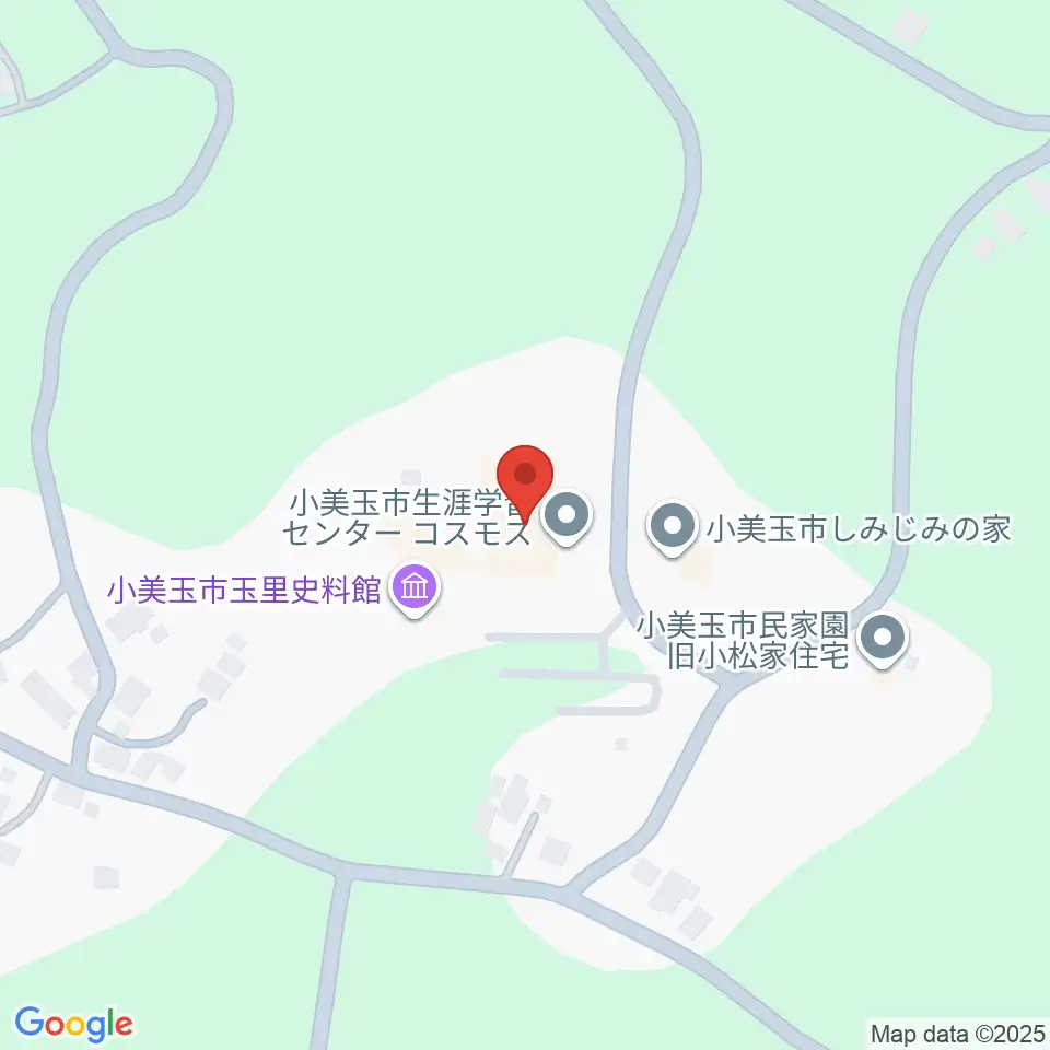 小美玉市生涯学習センターコスモス周辺のコンビニエンスストア一覧地図