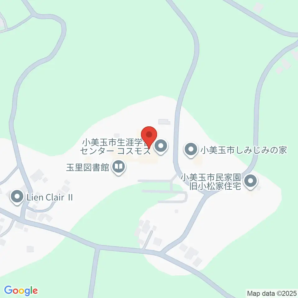 小美玉市生涯学習センターコスモス周辺のコンビニエンスストア一覧地図