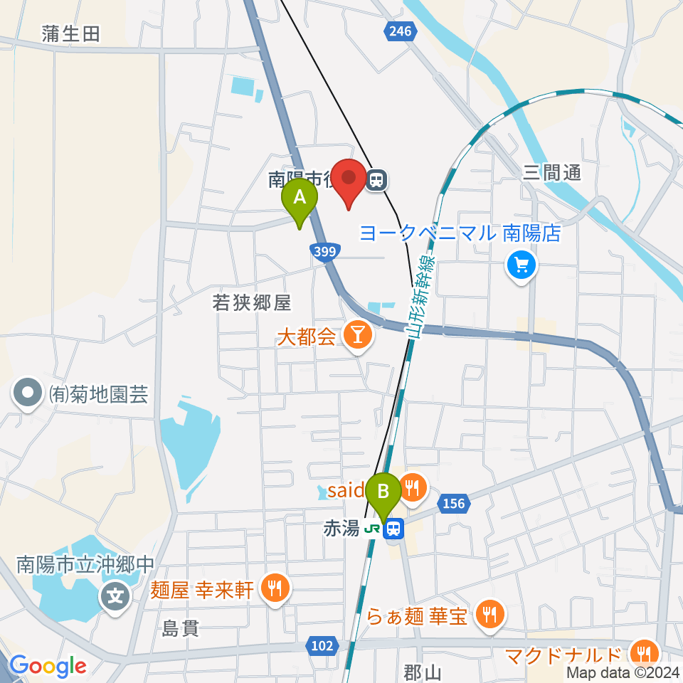 シェルターなんようホール周辺のコンビニエンスストア一覧地図