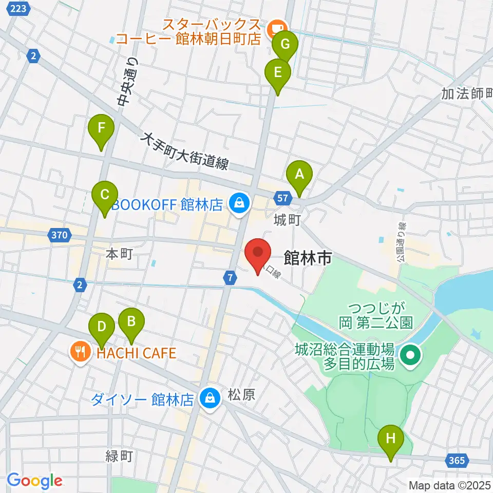 日清製粉ウェルナ三の丸芸術ホール周辺のコンビニエンスストア一覧地図