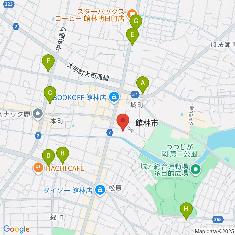 日清製粉ウェルナ三の丸芸術ホール周辺のコンビニエンスストア一覧地図