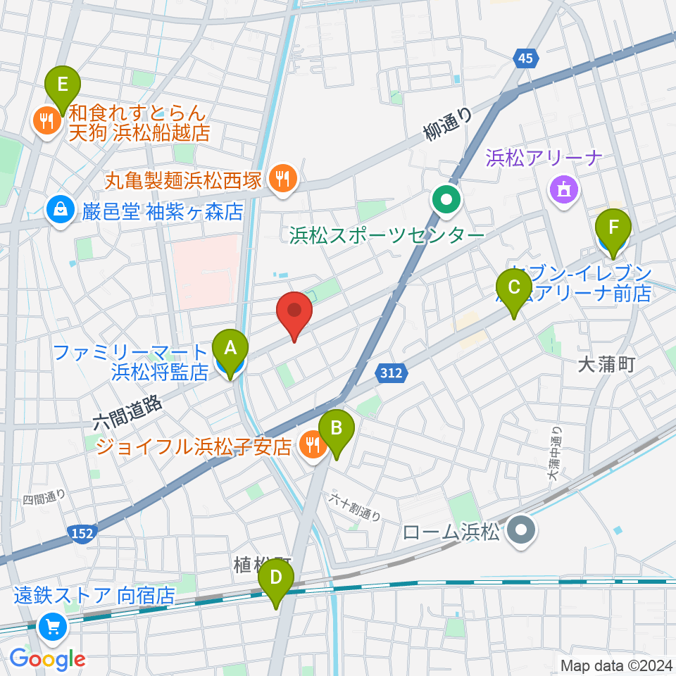 将監ハルソニックスタジオ周辺のコンビニエンスストア一覧地図