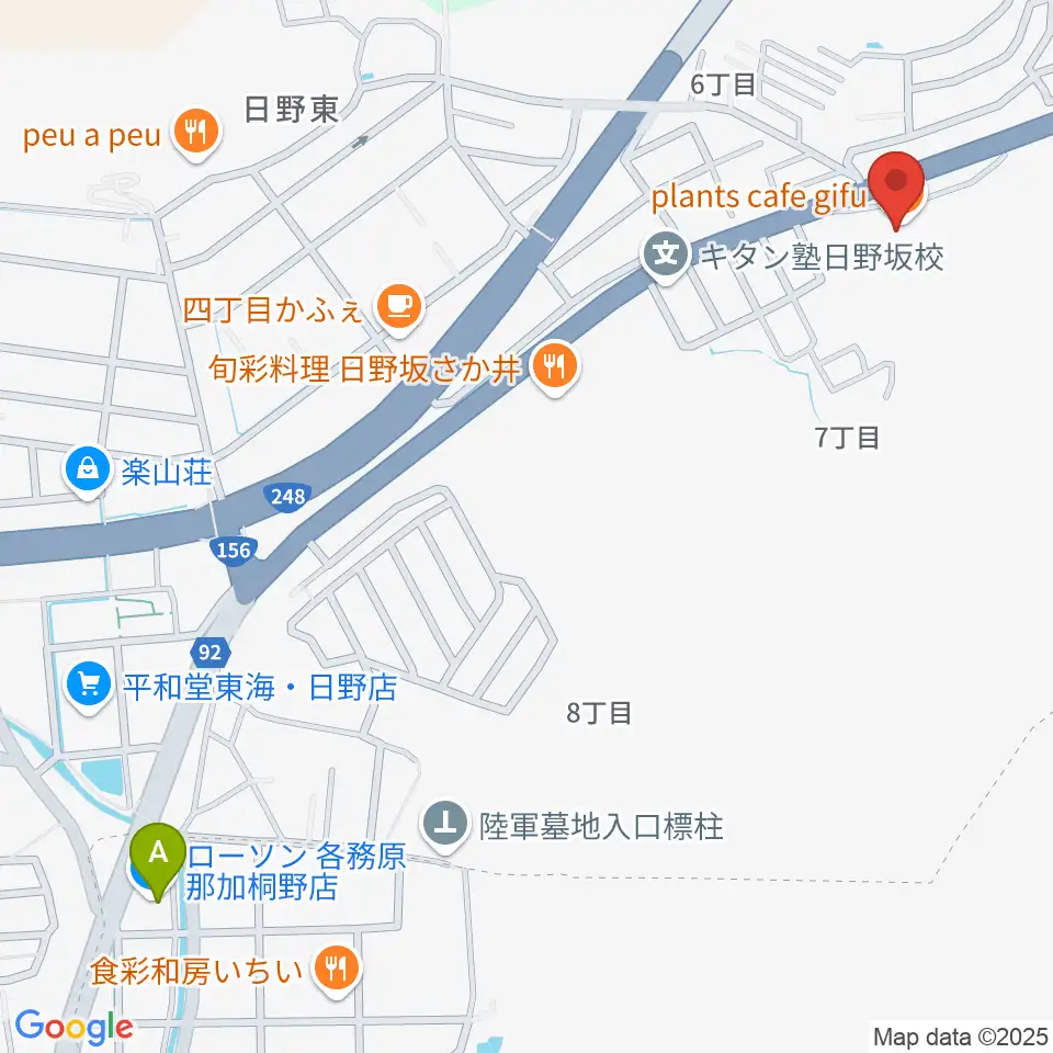 Loveless周辺のコンビニエンスストア一覧地図