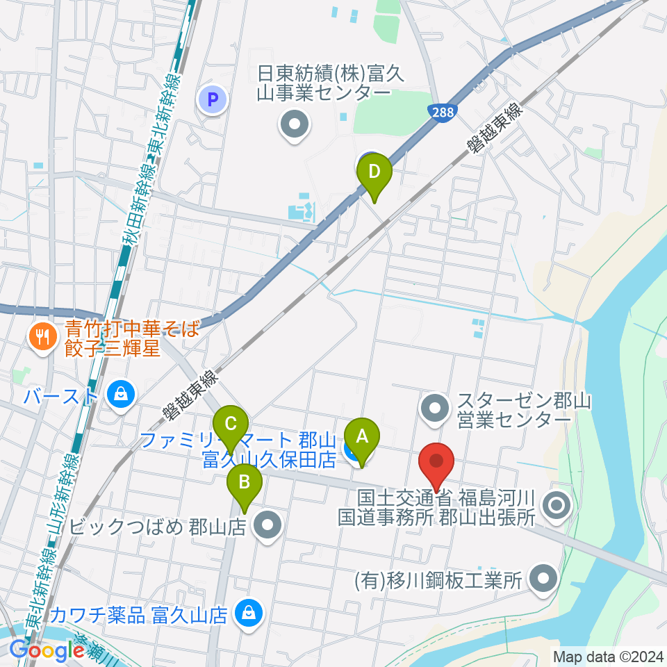 STUDIO WIN周辺のコンビニエンスストア一覧地図