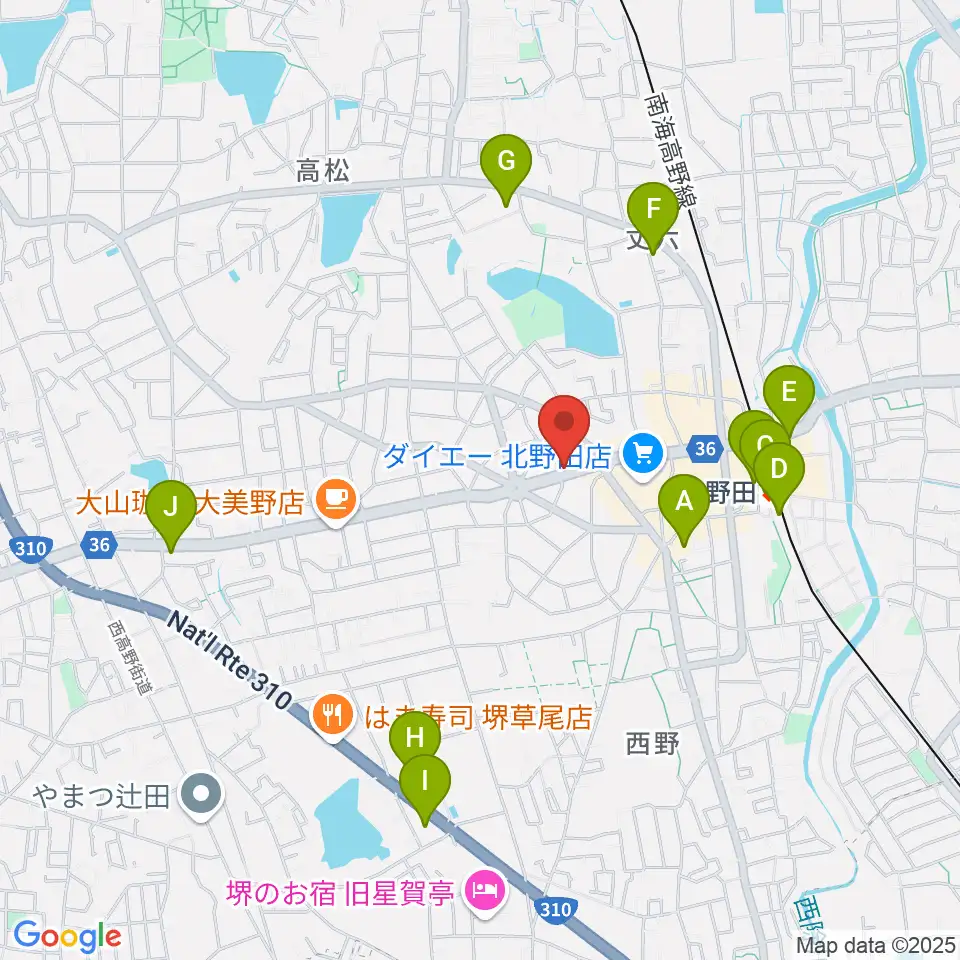 エレガントアカデミー周辺のコンビニエンスストア一覧地図