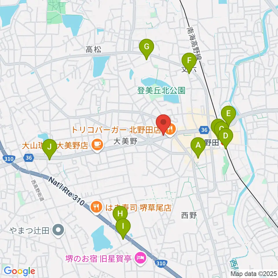 エレガントアカデミー周辺のコンビニエンスストア一覧地図