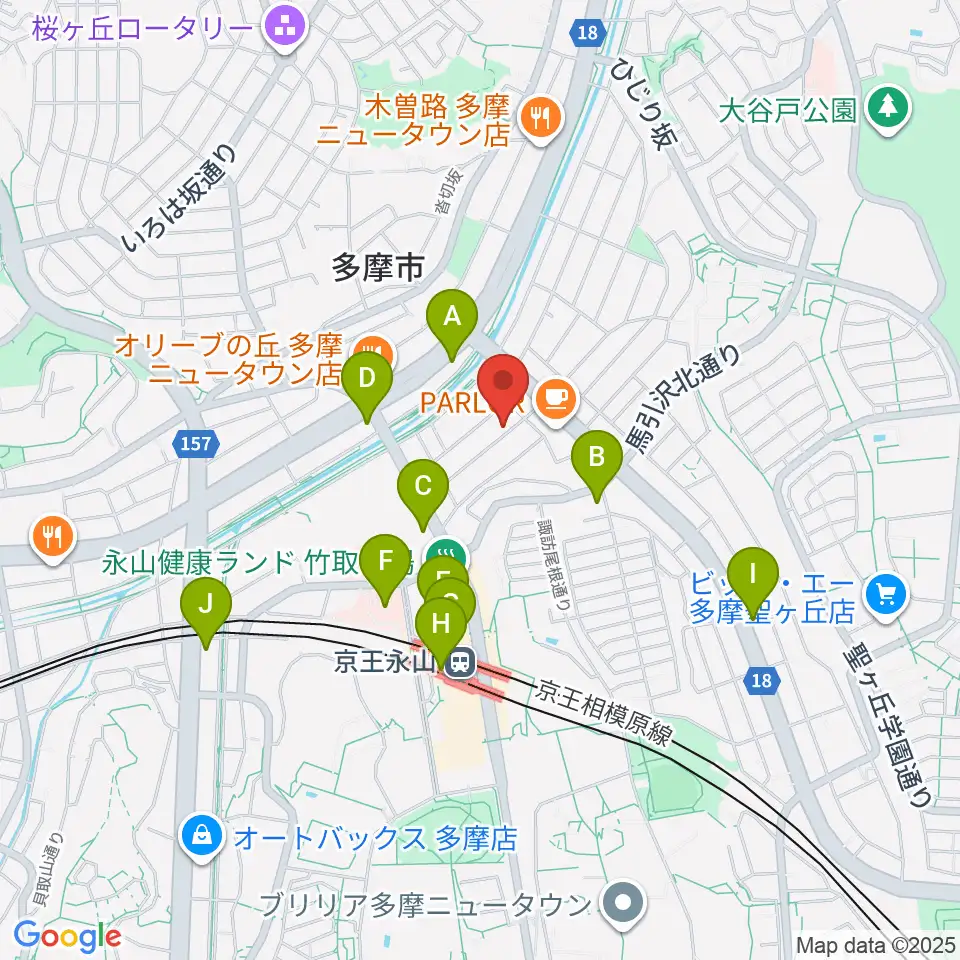 飯塚楽器工房周辺のコンビニエンスストア一覧地図