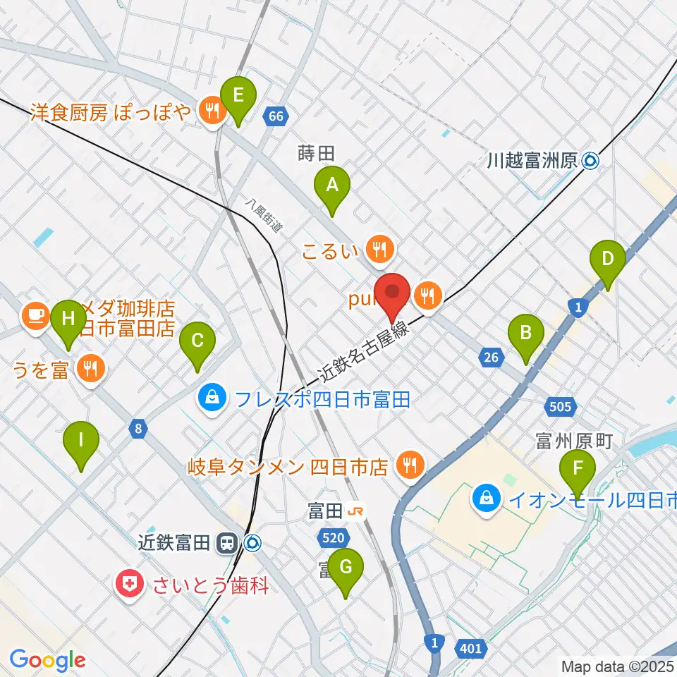 HOLYHOUSE STUDIOS周辺のコンビニエンスストア一覧地図