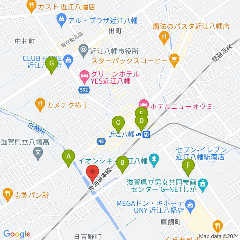 コミュニティカフェ スマイル周辺のコンビニエンスストア一覧地図