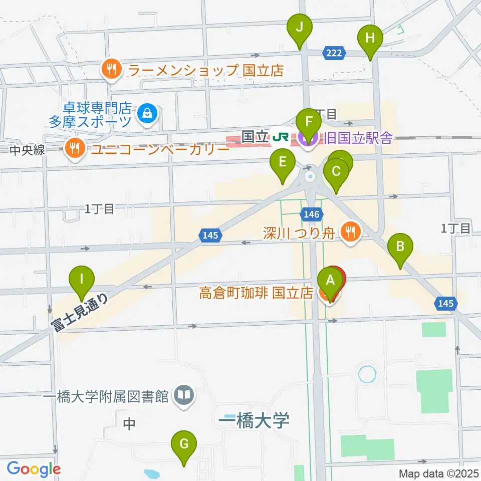 音楽の森.K周辺のコンビニエンスストア一覧地図