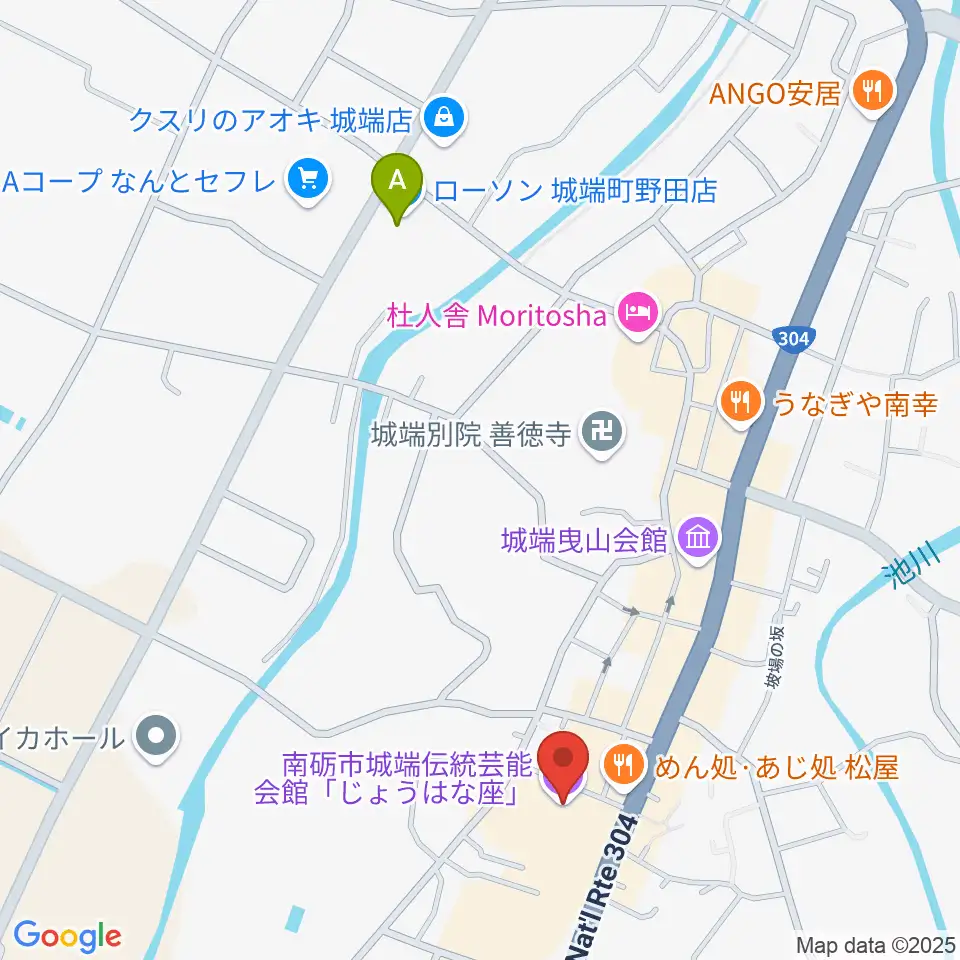 じょうはな座周辺のコンビニエンスストア一覧地図
