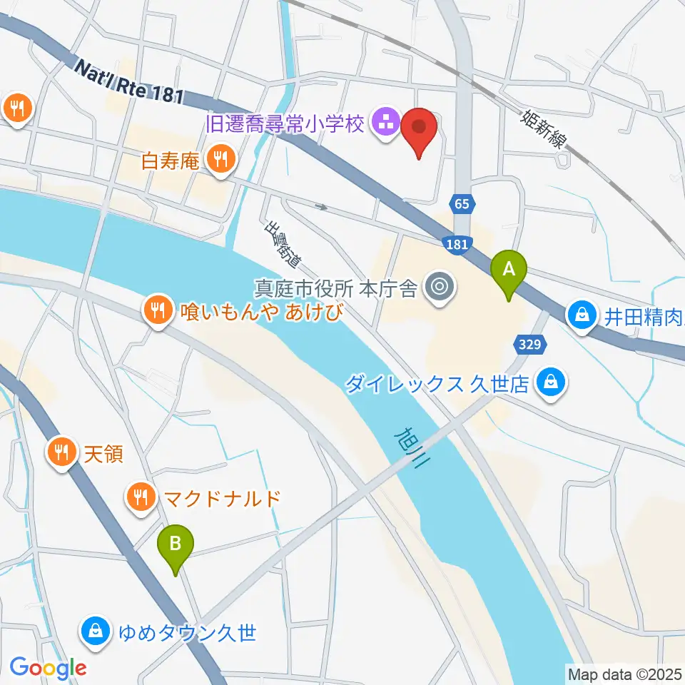 久世エスパスホール周辺のコンビニエンスストア一覧地図