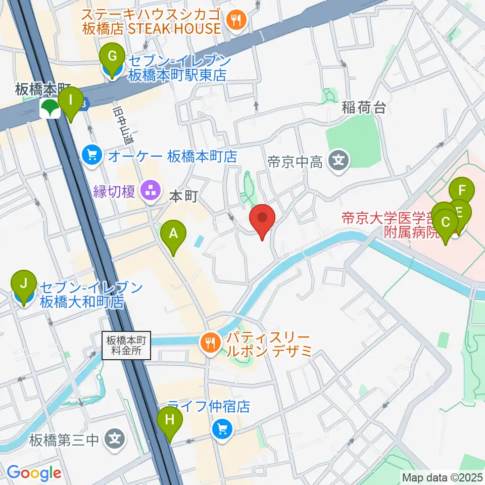 リボーンウッドスタジオ周辺のコンビニエンスストア一覧地図