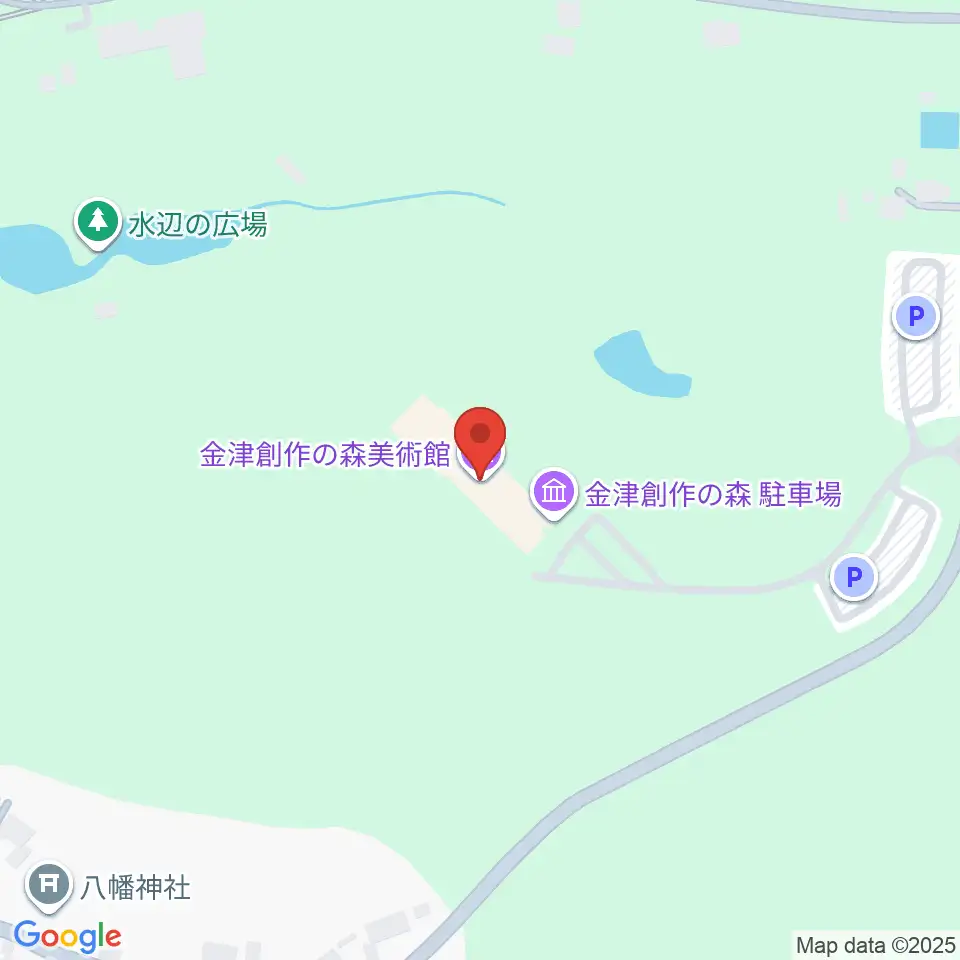 金津創作の森美術館周辺のコンビニエンスストア一覧地図