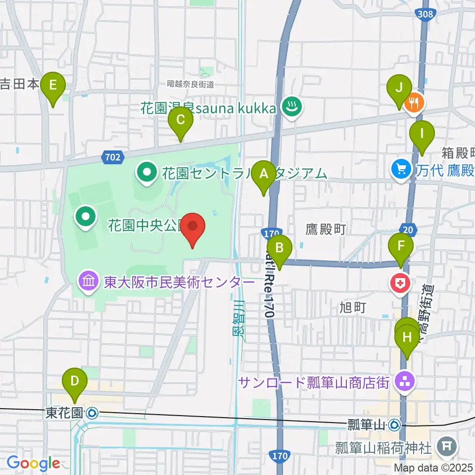 ドリーム21周辺のコンビニエンスストア一覧地図