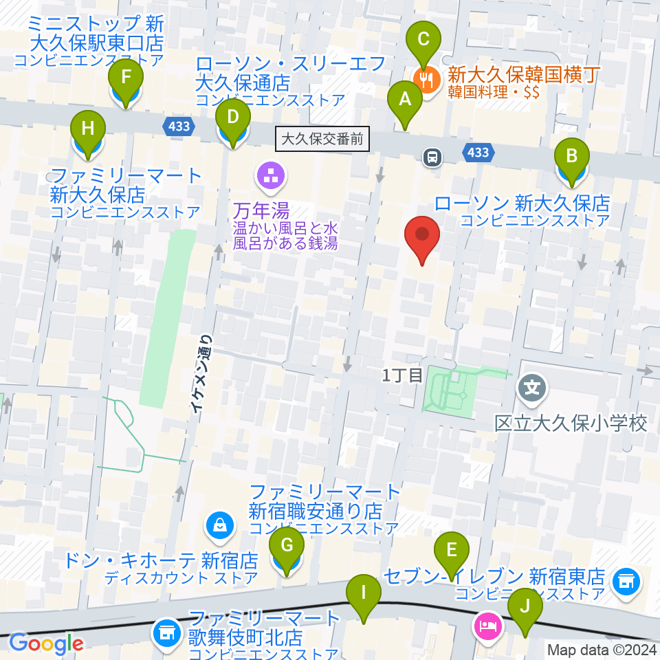 R'sアートコート周辺のコンビニエンスストア一覧地図