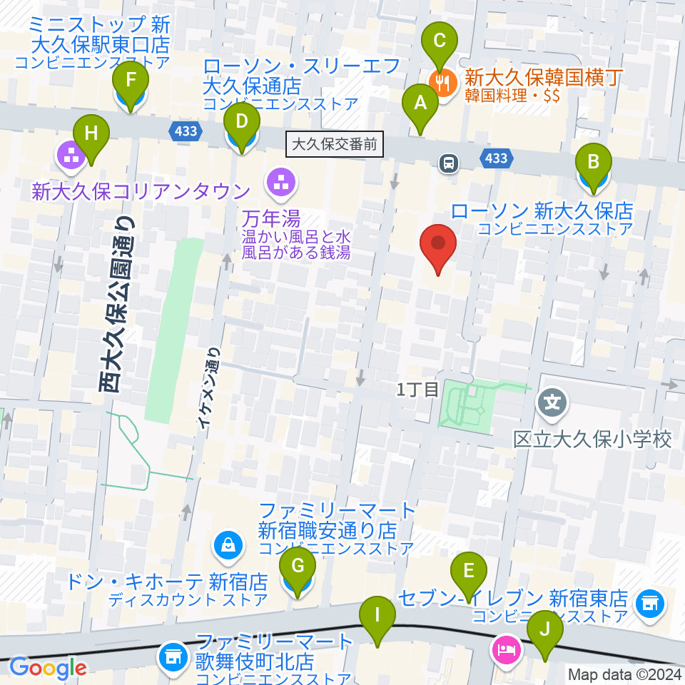 R'sアートコート周辺のコンビニエンスストア一覧地図