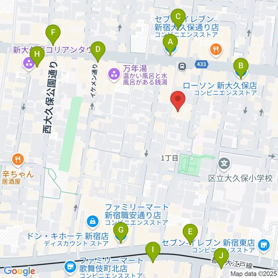 R'sアートコート周辺のコンビニエンスストア一覧地図