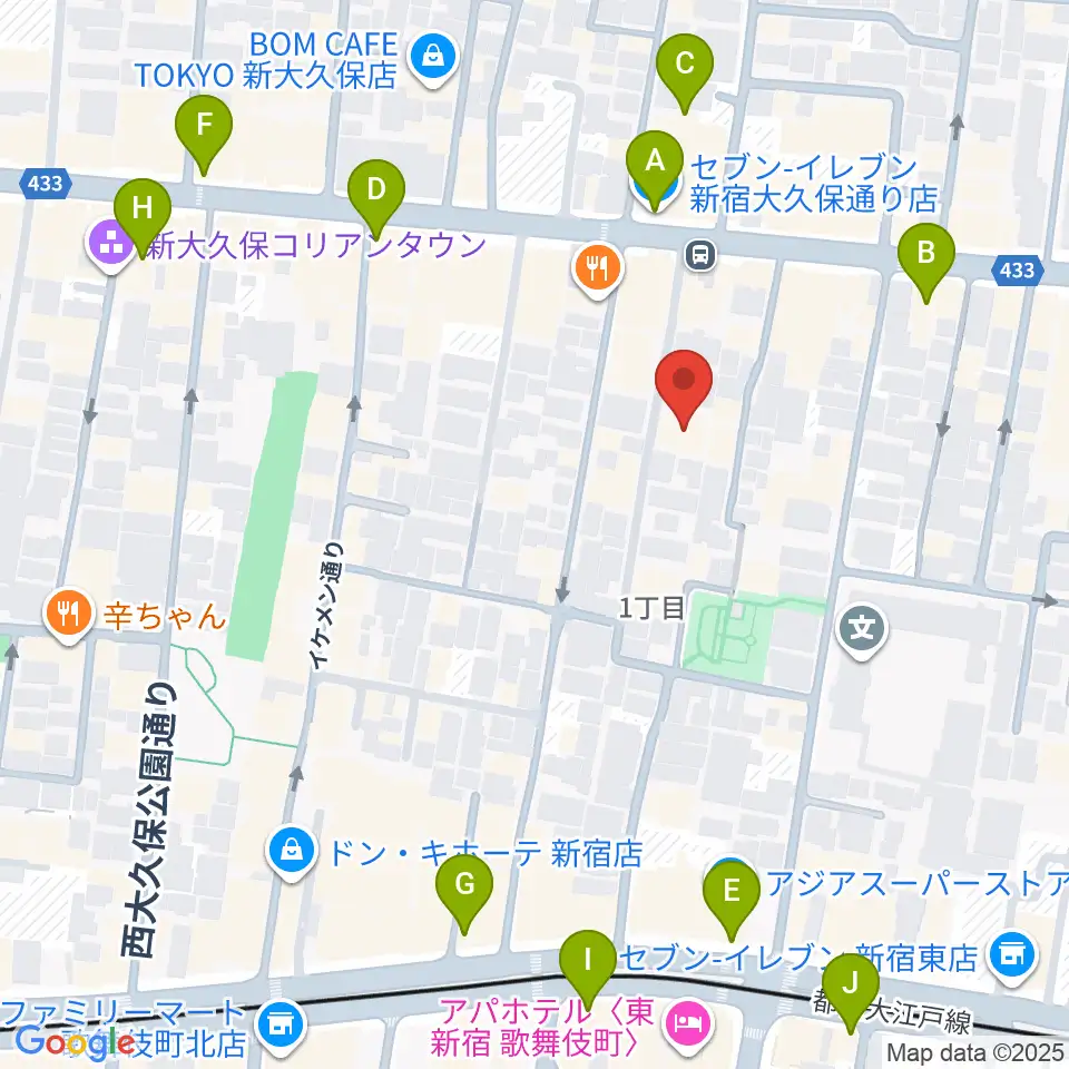R'sアートコート周辺のコンビニエンスストア一覧地図