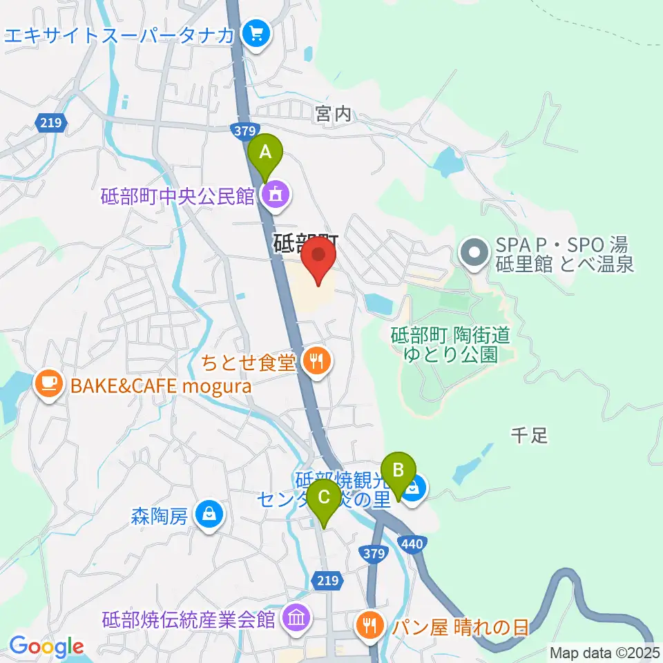 砥部町文化会館周辺のコンビニエンスストア一覧地図